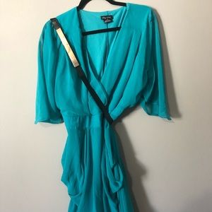 Gorgeous flutter sleeve dress